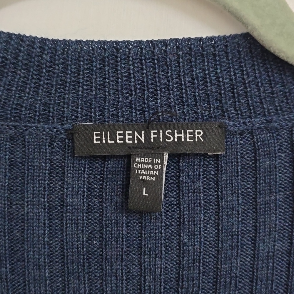 Merino Rib Cardigan - Picture 5 of 10